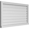 Ekena Millwork Vertical Surface Mount PVC Gable Vent: Functional, w/ 2"W x 2"P Brickmould Sill Frame, 42"W x 24"H GVPVE42X2403SF - alternate 2